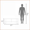 thumbnail image 4 of TV Furniture | Modern Dark Walnut TV Stand with Storage | Fits 60-69” TVs | Engineered Wood, 4 of 6