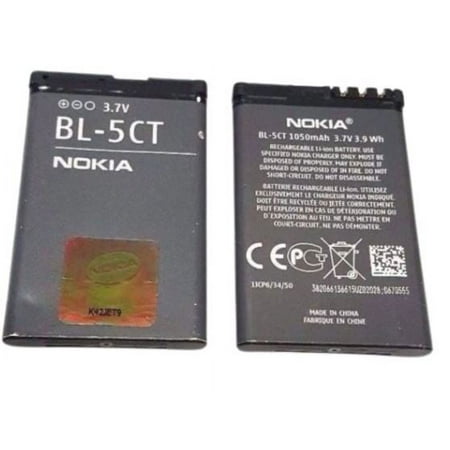 Nokia Battery BL-5CT For Nokia 5220 5220XM C6-01 C3-01 C3-01m C5-00i C5-00 C5-02 3720C