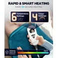 thumbnail image 5 of PAGOBETTER Electric Blankets, Blue, Full, 5 of 7