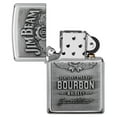 thumbnail image 5 of Zippo Jim Beam Bourbon Label High Polish Chrome Emblem Pocket Lighter, 5 of 6