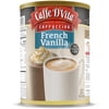 (4 Pack) Caffe D'Vita French Vanilla Cappuccino, 48 oz Canister