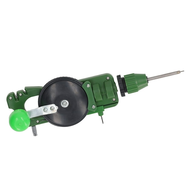 Hand Crank Drill, ABS Shell Stable Multifunctional Hand Drill for Glass Cutting
