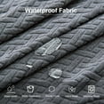 thumbnail image 5 of 1 Piece Waterproof Chair Seat Covers Dining Chair Slipcovers Stretch Seat Cover For Dinning Room Chair Protector, 5 of 5
