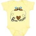thumbnail image 3 of Inktastic Valentine’s Day Bee Mine Cute Bees and Heart Boys or Girls Baby Bodysuit, 3 of 5