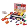 thumbnail image 2 of Realistic Kids BBQ Grill Toy Set with Spray, Light, Sound, Color Changing Food & Cooking Game FLYE242541, 2 of 2