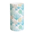 thumbnail image 2 of TONGYIJIA Seashell LED Candle, Beach Theme Flameless Light Sea Decor Battery Powered with Remote for Summer Party Table Centerpiece, 2 of 6