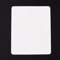 thumbnail image 2 of 100 Pcs Paper Jewelry Display Cards Hanging Earring Display Rectangle with Leaf Jewelry Packaging Supplies DIY Earrings Holder Retail Show for Ear Studs Jewelry Accessory Display, 2 of 2
