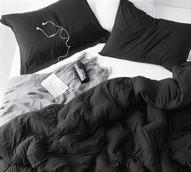 black comforter queen