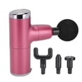 thumbnail image 4 of Mini pistola de masaje rosa para acondicionamiento físico y recuperación de fatiga Alivio portátil del dolor muscular, 4 of 8