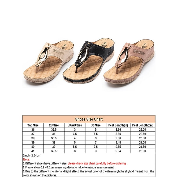 Woobling Women Thongs Beach Sandals Slip On Flip-flops Fashion Casual Shoes  Shopping Slide Slippers Pink 7.5 