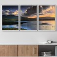 thumbnail image 2 of wall26 - 3 Piece Framed Canvas Wall Art - The Isle of Skye in Scotland, Great Britain UK - Modern Home Art Stretched and Framed Ready to Hang - 16"x24"x3 White, 2 of 5