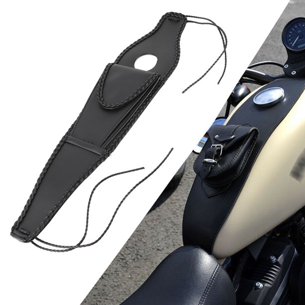 Cubierta Del Tanque De La Motocicleta, Cubierta De La Tapa Del Tanque De Combustible De La Motocicleta Bolsa Del Tanque Del Ajuste Del Panel Para La Bolsa Del Panel Del Tanque De