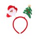thumbnail image 2 of Fiudx Liquidación navideña Diadema con decoración digital navideña, tocado de Nochevieja, adorable accesorio con lentejuelas para celebraciones de fiestas festivas, 2 of 6