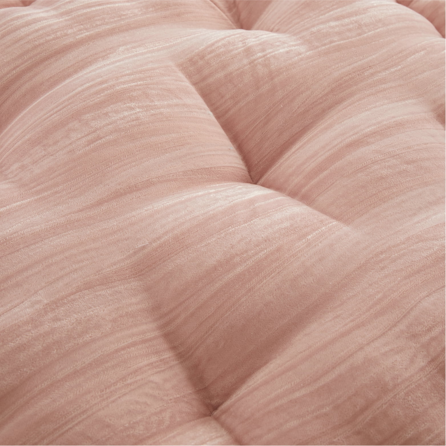 Home Decor Collection Style House Blush Decorative Floor Pillow for Adults, 20" x 20"