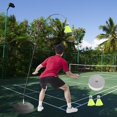 thumbnail image 3 of Single Badminton Trainer Device, Stretch Professional Elastic Simulator, Adjustable Portable ,Tennis Trainer for Tennis Training Badminton, 3 of 8