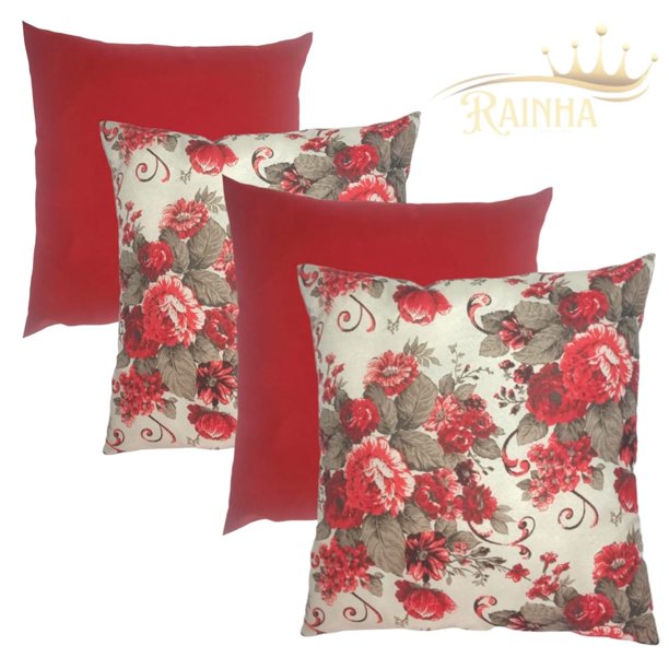 6 FUNDAS PARA COJINES CON CREMALLERA 45X45cm Deng Xun unisex