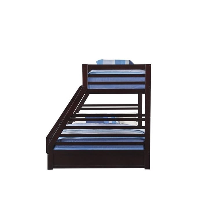 ACME Furniture Jason XL Twin over Queen Bunk Bed in Espresso