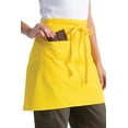 thumbnail image 2 of Delantal Chef Works, unisex, medio bistró, color limón, talla única, 2 of 5