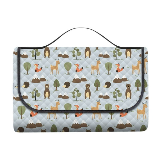 Fiudx Manta Picnic, Esterilla Playa Plegable, Manta Grande para Acampar, Ideal para Conserje Familiares Al Aire Libre, Regalo de Viaje, Diseño de Secado Rápido y Fácil Limpieza.