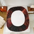thumbnail image 5 of Castle Fairy Children Gradient Video Game Twin Sheet Sets,Black Red Ombre Bedding, 5 of 7