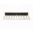 thumbnail image 4 of AFI Twin Roll Out Wood Trundle Bed Frame with Wooden Slat Supports, Espresso, 4 of 6