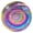 Colorful Tie Dye, variant on Rainbow Tie Dye Mandala Pattern Round Fitted Tablecloth with Elastic Edge,Dining Table Cover Waterproof,Outdoor Round Tablecloth for Camping,Dining,Indoor and Outdoor