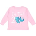 thumbnail image 3 of Inktastic 2nd Birthday Mermaid Party Girls Long Sleeve Toddler T-Shirt, 3 of 5