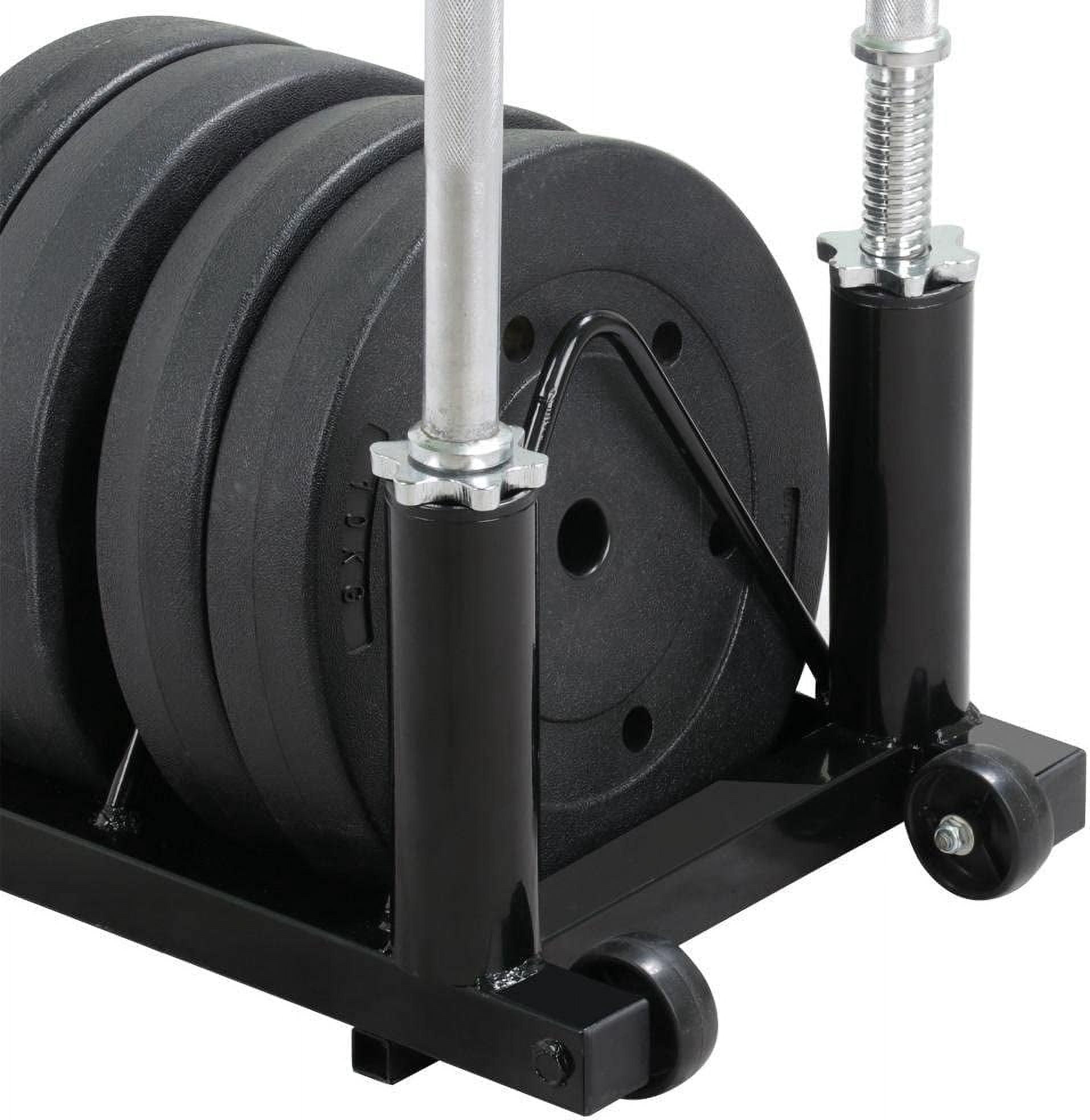 GMNIU Dumbbell Barbell Weight Lifting Rack Stand Only Fitness Multilevel Horizontal Storage Mental Organizer for Home Gym