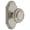 Satin Nickel, variant on 812245 Arc Solid Brass Passage Door Knob Set - Nickel