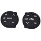 thumbnail image 1 of Botones de interruptor de control de audio del volante del automóvil para accesorios Prius 2011-2015, 1 of 5