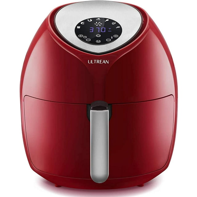 Ultrean Air Fryer 6 Qt Digital XL Oven Oilless Cooker with Recipes