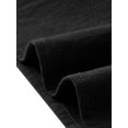 thumbnail image 5 of INSPIRE CHIC Women's 2 Piece Skirt Set Sleeveless Crop Tank High Waist A-Line Midi Skirt Casual Summer Outfits Black XS, 5 of 6