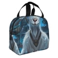 thumbnail image 2 of Balery Forest Meditating Goat Bolsa de Almuerzo Aislada – Caja de Almuerzo con Papel de Aluminio Grueso, Mantiene la Comida Fresca por 4 Horas, 2 of 8