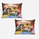 thumbnail image 2 of Juego de edredón con diseño de princesas navideñas para niños, niñas, niños y adultos, juego de cama geométrico en 3D, 1 funda de edredón y 2 fundas de almohada, 2 of 6