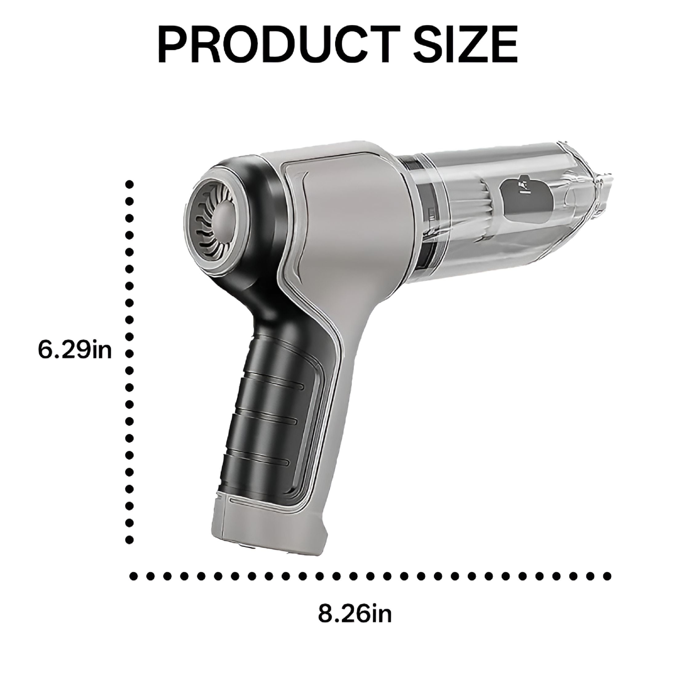 CURYMAY 2026 New Car Vacuum,Vortex Vacuum Car,Wireless Handheld Car Vacuum Cleaner for Car, Truck, Suv, Rv, Boat