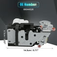 thumbnail image 4 of Actuador de bloqueo de puerta eléctrica delantera izquierda único para Chevrolet Express para GMC Savana 2008-2021 No.89044528, 4 of 7
