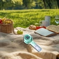thumbnail image 6 of Portable 2-in-1 Handheld Fan with Spray Function, Rechargeable 500mAh, USB Cooling Fan, Misting Fan for Office, Travel, Outdoor Use, Adjustable Speeds, Personal Fan for Hot Weather, 6 of 6