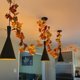 thumbnail image 2 of Juego de 2 guirnaldas de hojas de arce artificiales, decoraciones de otoño para decoración navideña interior y exterior (viene con 4 ganchos adhesivos) esquí esquí Gafas de esquí, 2 of 5