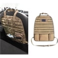 thumbnail image 1 of Car Seat Back Organizer, Backseat Storage Organizer, Auto Seat Back Cover Protector, Universal Car Accessories, Brown, 1 of 4