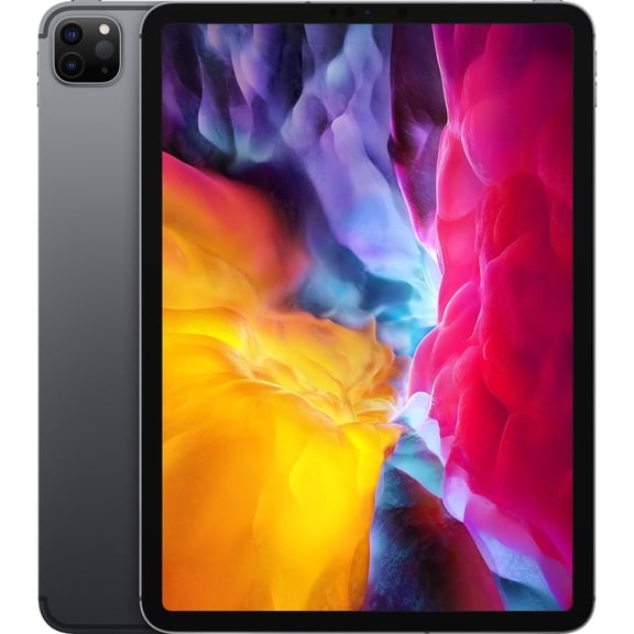 Restored 2022 Apple 11-in iPad pro Wi Fi+Cellular 128 GB Space Gray (4th Generation) (Refurbished)