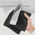 thumbnail image 3 of Streak Free, Lint Free, Microfiber Cleaning Cloth, Polishing Cloth for Glass, Mirrors, Car, Stainless Steel, No Chemicals, Reusable, 3 of 5