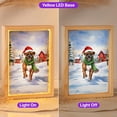 thumbnail image 2 of Hello Winter Boxer Frosty Morning Walk Welcome Snowy Christmas Acrylic Plaque with Wood Photo Frame Box Boxers Dog Lover Gifts Idea Light Box - 02018, 2 of 5