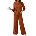 thumbnail image 4 of Pyhlmscde Women's Two Piece Fashion Casual Sweatsuit, Womens Loungewear Set, Sweatsuits Women 2 Piece Outfit, Two Piece Sets for Women, 4 of 6