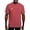 Crimson Red, variant on - Triangle Colored Coa Men's Comfort Colors® T Shirt - Mens Comfort Colors Shirt