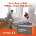 thumbnail image 4 of Dormeo Twin Mattress Topper - Relieving Octaspring Technology Mattress Topper - Twin Mattress Bed Toppers, Cooling Mattress Topper - 3 inch Mattress Topper Twin - Mattress for Twin Bed, 4 of 8