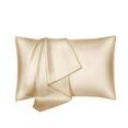 thumbnail image 2 of Satin Pillowcase Solid Color, Pillow Cases Standard Size,Super Soft and Cooling Similar to Silk Pillow Cases,Gift for Women Men (20x30 Inches), 2 of 9