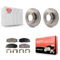 thumbnail image 1 of Transit Auto Front Disc Brake Rotors and Semi-Metallic Pads Kit for Car 2007-2009 Kia Sorento K8F-100508, 1 of 11