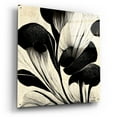 thumbnail image 2 of Epic Art 'Flowers Black White 27' by Ray Heere, Acrylic Glass Wall Art, 36"x36", 2 of 8