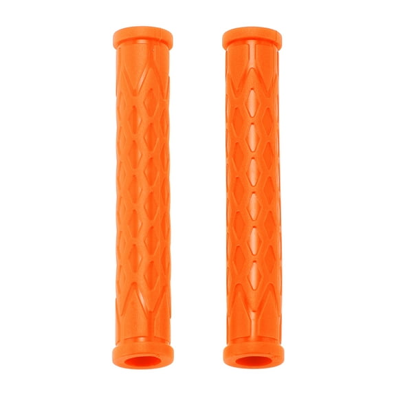 Unique Bargains 3/8" 10mm Universal Motorcycle Brake Lever Cover Non Slip Rubber Brake Lever Grip Sleeve for Motorcycle Scooter Bicycle Bike Orange 1pair
