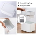 thumbnail image 3 of Linqz Umbrella Stand Rack with Removable Drip Tray, 10-Slot Umbrella Holder for Entryway, Space Saving Organizer for Home & Office, Black, 3 of 6